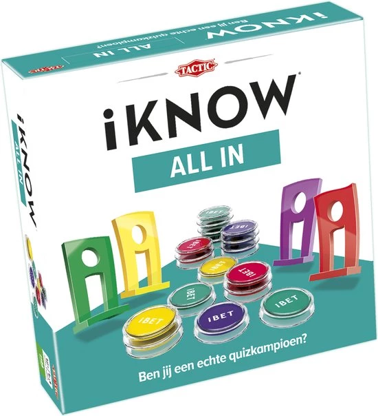 Tactic Gezelschapsspel Iknow All In 5 Tactic Gezelschapsspel Iknow All In - Afbeelding 5