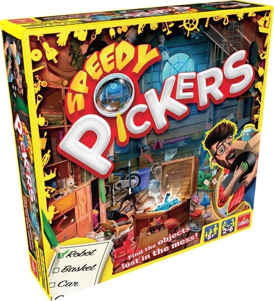 Goliath Speedy Pickers (NL) - Bordspel - Partyspel 1 Goliath Speedy Pickers (NL) - Bordspel - Partyspel