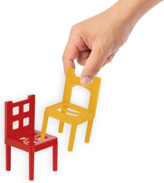 Grafix Balans Stoelen | Reisspel | Kan Jij De Volgende Stoel Plaatsen | Pocket Game | Houd Je Zenuwen In Bedwang | Actiespel | Schoencadeautjes 2 Grafix Balans Stoelen | Reisspel | Kan Jij De Volgende Stoel Plaatsen | Pocket Game | Houd Je Zenuwen In Bedwang | Actiespel | Schoencadeautjes - Afbeelding 2