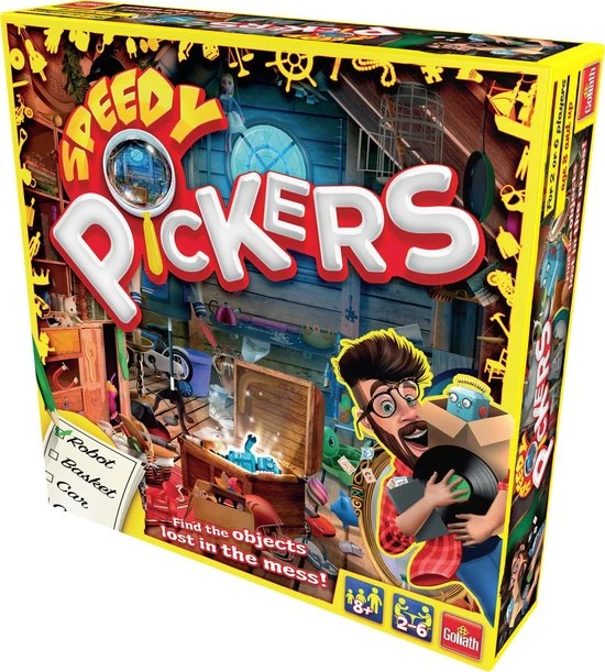Goliath Speedy Pickers (NL) - Bordspel - Partyspel 5 Goliath Speedy Pickers (NL) - Bordspel - Partyspel - Afbeelding 5