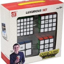 Qiyi 4 In 1 Voordeelpakket - Speed Cube - MoYu Cube - Speed Cube - Breinbreker 2x2, 3x3, 4x4, 5x5 -spellen-voor-volwassenen Verkoopwinkel 550x612 3
