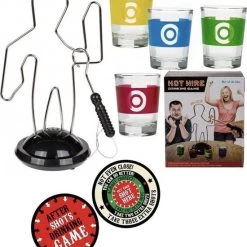 Merkloos Drankspel/drinkspel Zenuwspiraal Met Shotglazen En After Shots Bierviltjes 10x - Feestartikelen -spellen-voor-volwassenen Verkoopwinkel 550x616 3