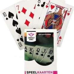 Longfield Darts LONGFIELD LAMINATED PLAYING CARDS NORMAL 4 INDEX ENGLISH PATTERN -spellen-voor-volwassenen Verkoopwinkel 550x622 1