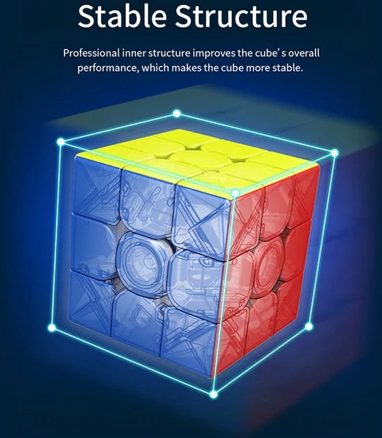 MOYU Pyramid Magnetische Puzzelkubus - SpeedCube Zonder Stickers - Licht En Soepel Voor Wedstrijden 2 MOYU Pyramid Magnetische Puzzelkubus - SpeedCube Zonder Stickers - Licht En Soepel Voor Wedstrijden - Afbeelding 2