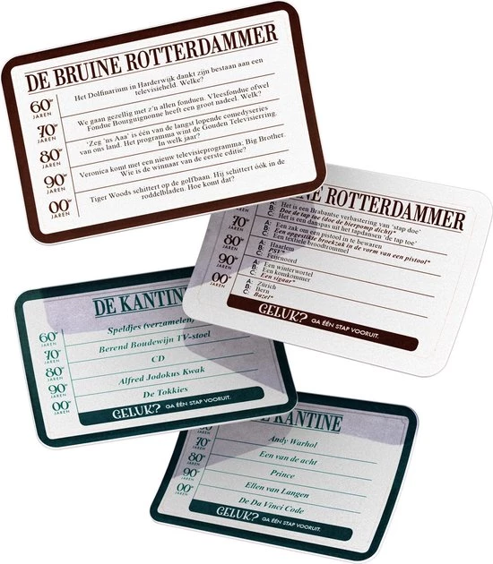 Just Games Toen Was Geluk Heel Gewoon - Bordspel 3 Just Games Toen Was Geluk Heel Gewoon - Bordspel - Afbeelding 3