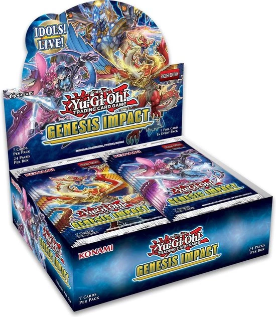 Konami Yu-Gi-Oh Genesis Impact Booster Box 2 Konami Yu-Gi-Oh Genesis Impact Booster Box - Afbeelding 2