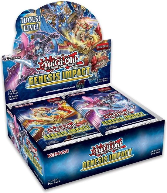Konami Yu-Gi-Oh Genesis Impact Booster Box 1 Konami Yu-Gi-Oh Genesis Impact Booster Box