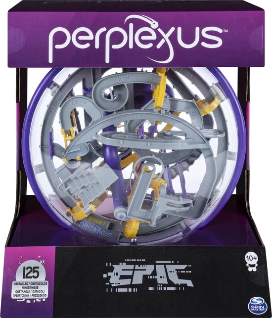 Perplexus - Epic - Breinbreker - 3D-doolhofspel - Met 125 Obstakels 9 Perplexus - Epic - Breinbreker - 3D-doolhofspel - Met 125 Obstakels - Afbeelding 9