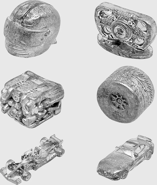 Hasbro Gaming Monopoly Mercedes AMG Petronas Formula One Team Third Edition. 5 Hasbro Gaming Monopoly Mercedes AMG Petronas Formula One Team Third Edition. - Afbeelding 5