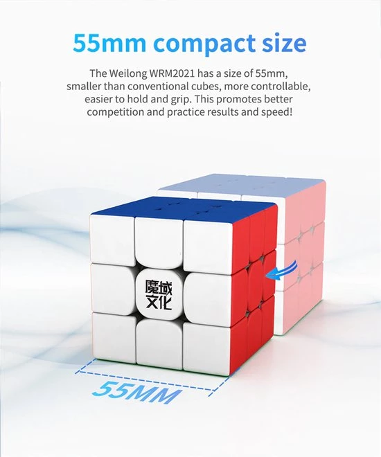 Moyu Weilong WR M 2021 (lite Version) 5 Moyu Weilong WR M 2021 (lite Version) - Afbeelding 5