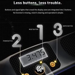 Gan Smart Timer (bluetooth) - ZWART -spellen-voor-volwassenen Verkoopwinkel 550x661