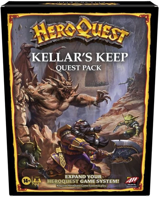 Hasbro Gaming Avalon Hill HeroQuest Kellar's Keep Uitbreiding 4 Hasbro Gaming Avalon Hill HeroQuest Kellar's Keep Uitbreiding - Afbeelding 4