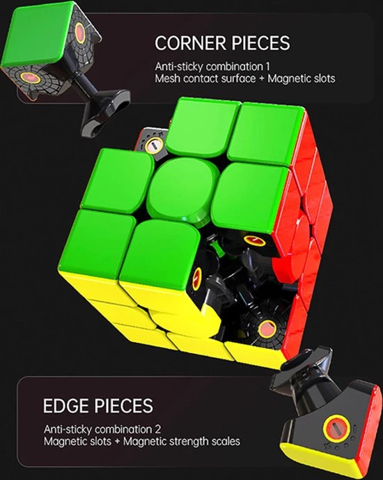 Qiyi Xman Tornado V2 M 3x3 3 Qiyi Xman Tornado V2 M 3x3 - Afbeelding 3