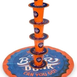 Merkloos Beer Dunk - Drankspel - 18 Bekers - 8 Bierviltjes - 1 Speelmat -spellen-voor-volwassenen Verkoopwinkel 550x695