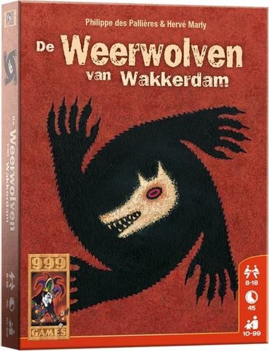 999 Games Kaartspel De Weerwolven Van Wakkerdam 1 999 Games Kaartspel De Weerwolven Van Wakkerdam