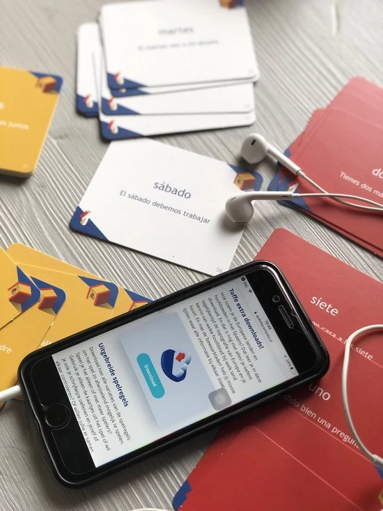 QUIBOBA Spaans Taal Spel (spel #3) - Leuk Taalspel Om Alleen Of Samen Te Spelen En Spelenderwijs De Spaanse Taal Te Leren, Ideaal Om De Basiskennis Spaans Te Leren 4 QUIBOBA Spaans Taal Spel (spel #3) - Leuk Taalspel Om Alleen Of Samen Te Spelen En Spelenderwijs De Spaanse Taal Te Leren, Ideaal Om De Basiskennis Spaans Te Leren - Afbeelding 4