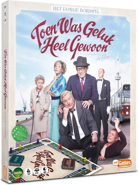 Just Games Toen Was Geluk Heel Gewoon - Bordspel 2 Just Games Toen Was Geluk Heel Gewoon - Bordspel - Afbeelding 2