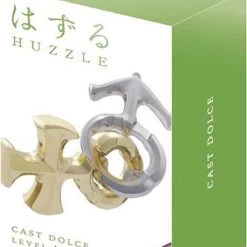 Huzzle Breinbreker Cast Dolce 11,8 Cm Staal Zilver/goud -spellen-voor-volwassenen Verkoopwinkel 550x755 2