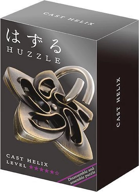 Huzzle Breinbreker Cast Helix 11,8 Cm Staal Brons 6 Huzzle Breinbreker Cast Helix 11,8 Cm Staal Brons - Afbeelding 6