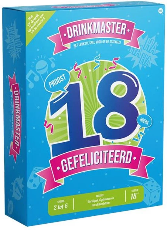 Paper Dreams Drinkmaster - 18 Jaar 5 Paper Dreams Drinkmaster - 18 Jaar - Afbeelding 5