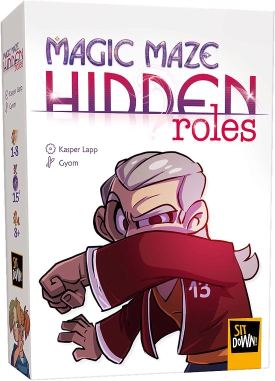 Sit Down! Magic Maze: Hidden Roles Uitbreiding 1 Sit Down! Magic Maze: Hidden Roles Uitbreiding