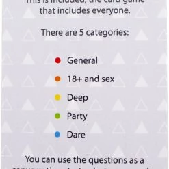 Merkloos INCLUDED - LGBTQ+ Kaartspel - Queer Party Game - Conversation Starter - Pride Spel - Drankspel - 200 Vragen En 5 Categorie N! -spellen-voor-volwassenen Verkoopwinkel 550x762 5