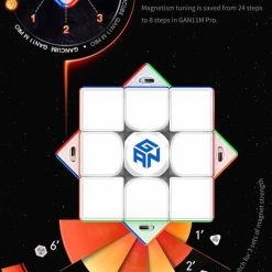 Gan 11 M Pro 3x3 - ZWART -spellen-voor-volwassenen Verkoopwinkel 550x763 2