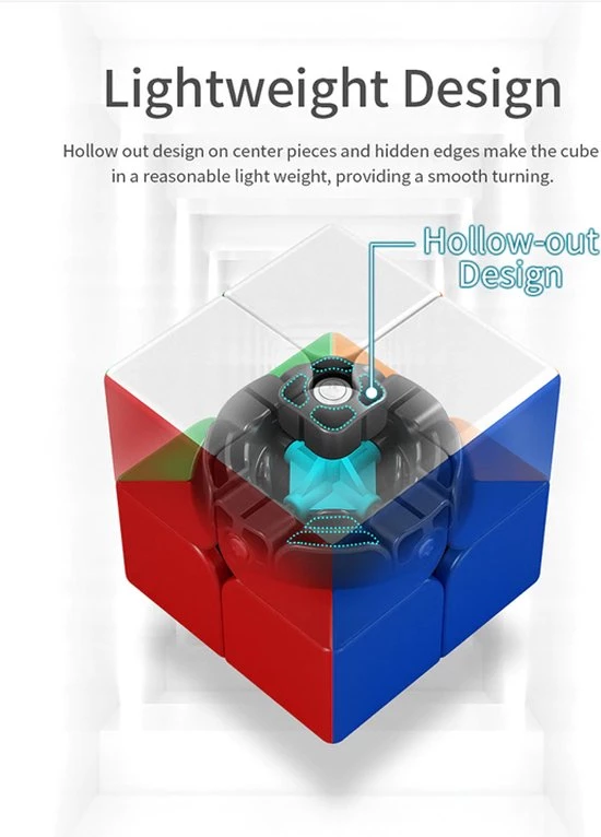 MOYU Pyramid Magnetische Puzzelkubus - SpeedCube Zonder Stickers - Licht En Soepel Voor Wedstrijden 10 MOYU Pyramid Magnetische Puzzelkubus - SpeedCube Zonder Stickers - Licht En Soepel Voor Wedstrijden - Afbeelding 10