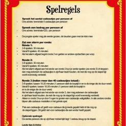 Bellatio Decorations Sinterklaas Spel Gele Dobbelsteen En 12x Inpakpapier Rollen - Pakjesavond Sinterklaasspel Dobbelstenen En Cadeaupapier Set -spellen-voor-volwassenen Verkoopwinkel 550x769 2