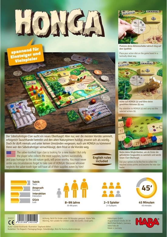 Haba - Haba Spel Honga 7 Haba - Haba Spel Honga - Afbeelding 7