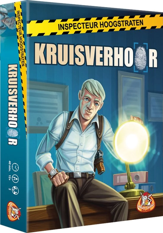 White Goblin Games Kaartspel Inspecteur Hoogstraaten: Kruisverhoor 1 White Goblin Games Kaartspel Inspecteur Hoogstraaten: Kruisverhoor