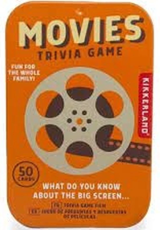 Kikkerland Movies Trivia - Pubquiz - 50 Vragen - Spel Voor Onderweg 1 Kikkerland Movies Trivia - Pubquiz - 50 Vragen - Spel Voor Onderweg
