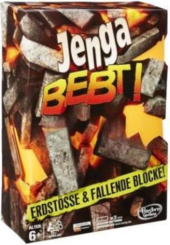 Hasbro Gaming Jenga Quake - Actiespel 8 Hasbro Gaming Jenga Quake - Actiespel - Afbeelding 8