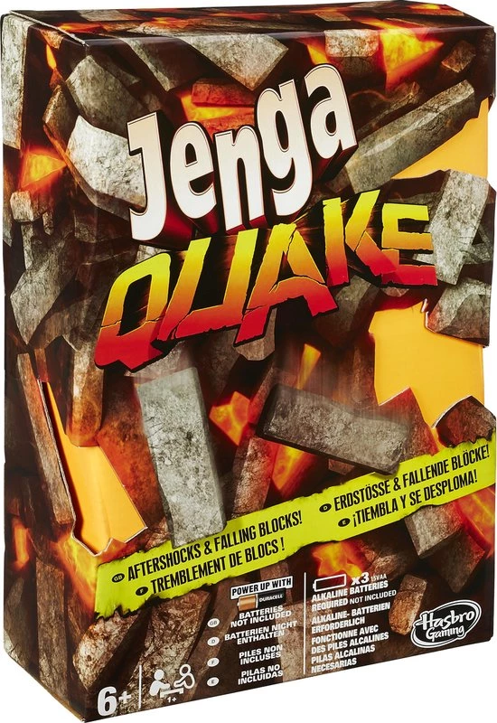 Hasbro Gaming Jenga Quake - Actiespel 1 Hasbro Gaming Jenga Quake - Actiespel