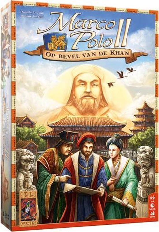 999 Games Marco Polo II: Op Bevel Van De Khan Bordspel 5 999 Games Marco Polo II: Op Bevel Van De Khan Bordspel - Afbeelding 5