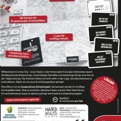 Pegasus Spiele Gmbh MicroMacro: Crime City (Edition Spielwiese Duits) -spellen-voor-volwassenen Verkoopwinkel 550x804