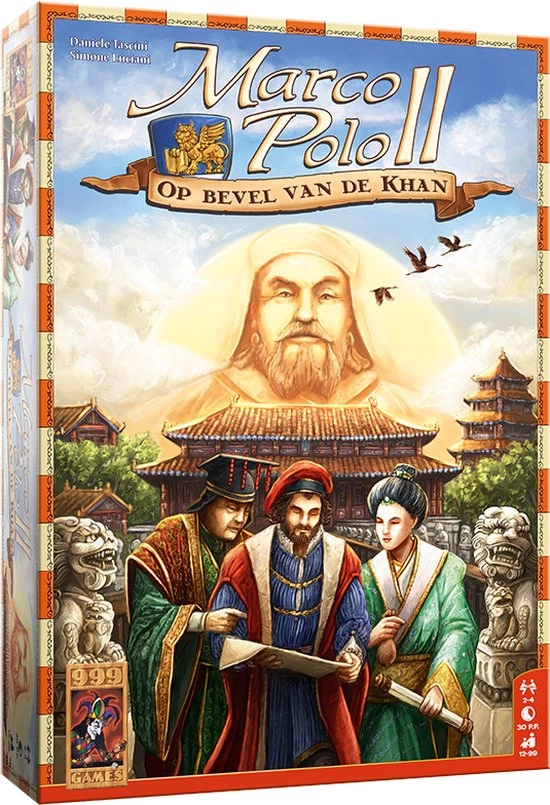 999 Games Marco Polo II: Op Bevel Van De Khan Bordspel 1 999 Games Marco Polo II: Op Bevel Van De Khan Bordspel