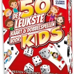 Clown Games Kids 50 Kaart&Dobbel Spellen -spellen-voor-volwassenen Verkoopwinkel 550x819 1