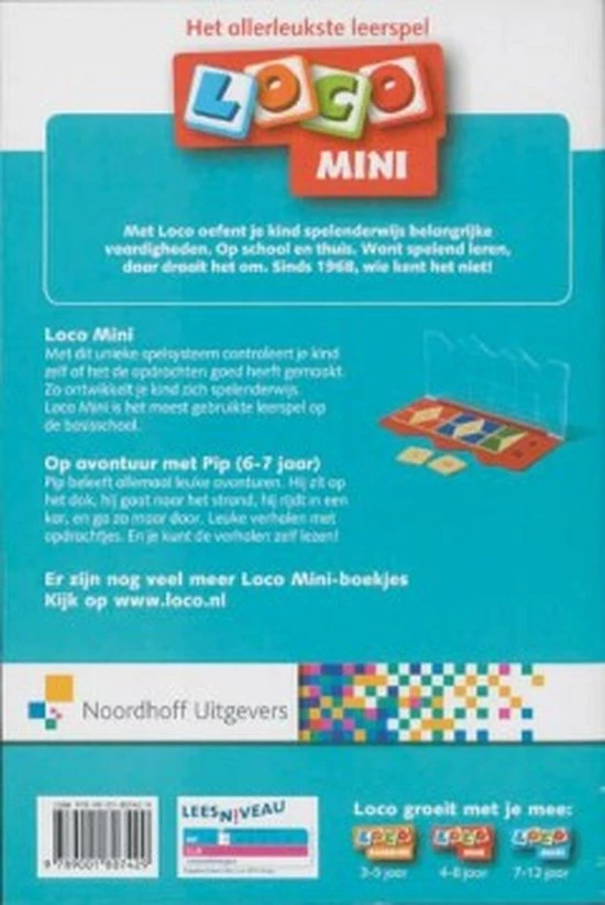 Richard Backers Loco Mini - Boekje - Op Avontuur Met Pip - 6/7 Jaar 4 Richard Backers Loco Mini - Boekje - Op Avontuur Met Pip - 6/7 Jaar - Afbeelding 4