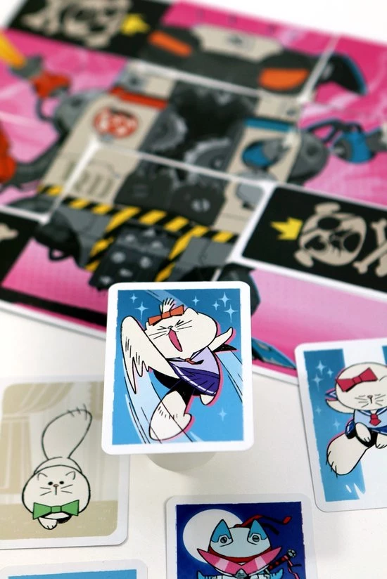 White Goblin Games Kaartspel Supercats Junior Karton 50 Kaarten 10 White Goblin Games Kaartspel Supercats Junior Karton 50 Kaarten - Afbeelding 10