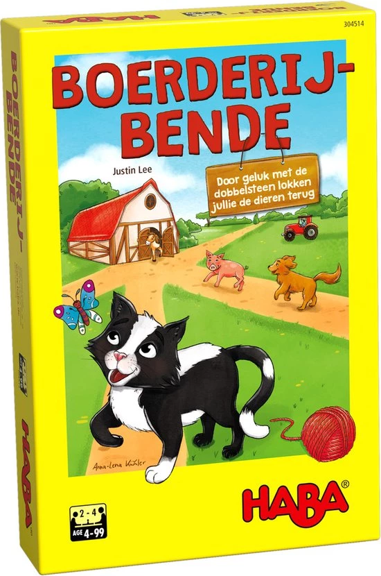 Haba - Haba Spel Boerderijbende 1 Haba - Haba Spel Boerderijbende